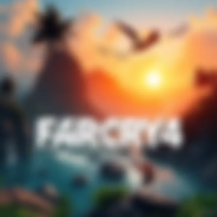 Concept art showing enhanced graphics for Far Cry 3 and 4 featuring tropical landscapes and action scenes