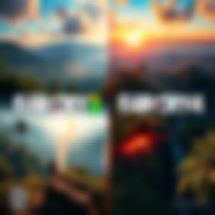 A split image showing scenes from Far Cry 3 and Far Cry 4, highlighting their different gameplay styles and environments.