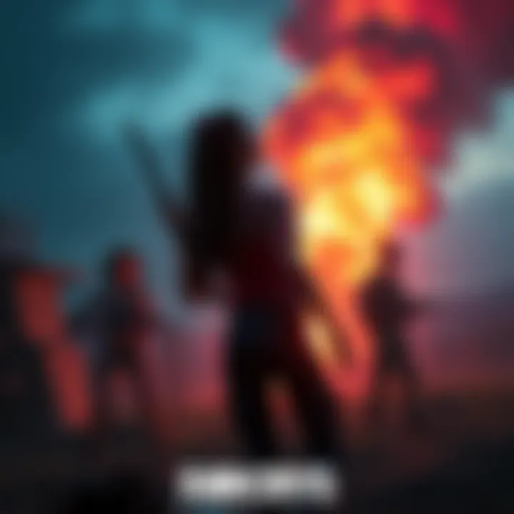 Concept art showing the aftermath of a confrontation in Far Cry 5, focusing on characters reflecting the themes of resistance and disconnection in Yara.