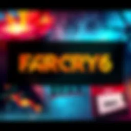 Graphic showing the Far Cry 6 logo with a shocked expression and a calendar highlighting 2021