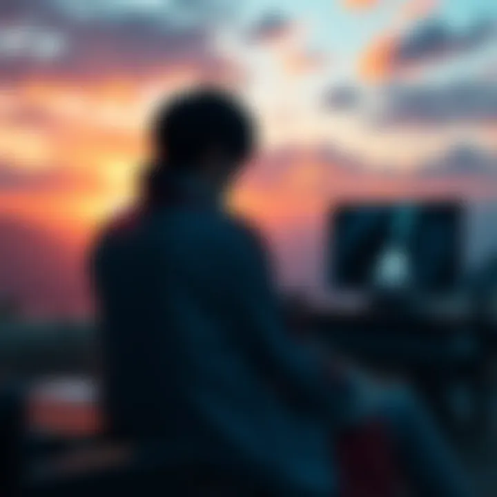 A person sitting in front of a PlayStation console, reflecting on their experience with Ghost of Tsushima before starting Yotei.