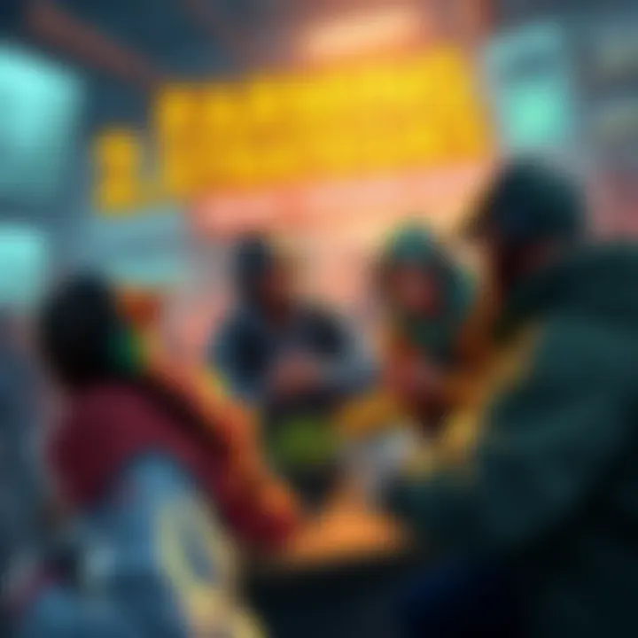 Players discussing farming strategies for Season 3 with various resources like Catalysts and Energy Activators in the background