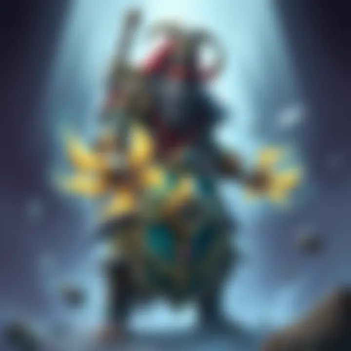 Farseer Wo card displayed with unique abilities for Shaman gameplay