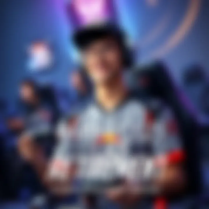 Farway2025, the Overwatch player, smiles while holding a controller and wearing a Team CC jersey, reflecting on his esports career.