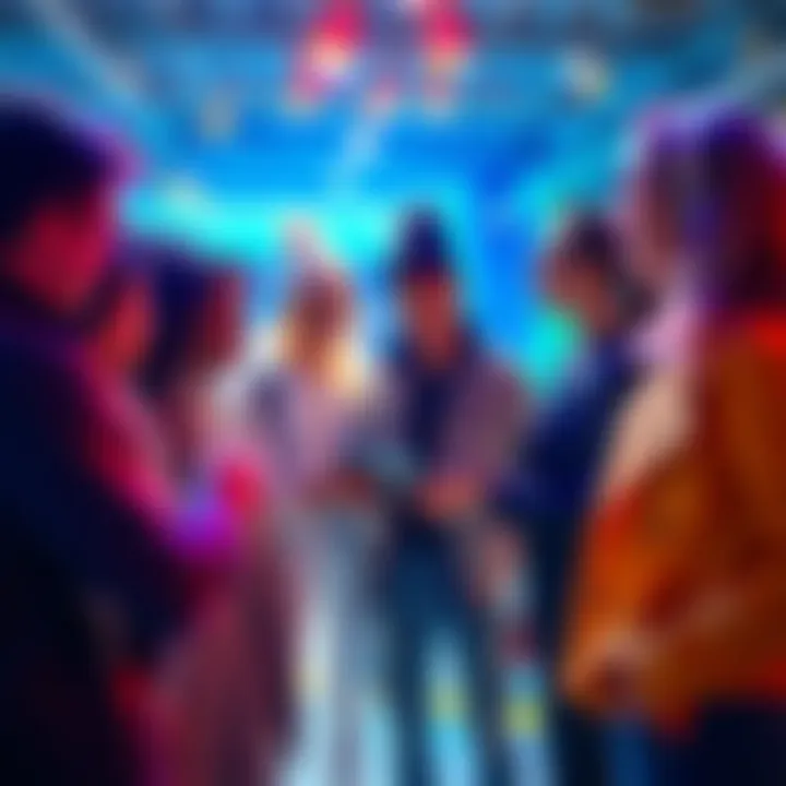 Fashion Reverse Engineering Techniques A group of fashion enthusiasts discussing creative elements in a design project.