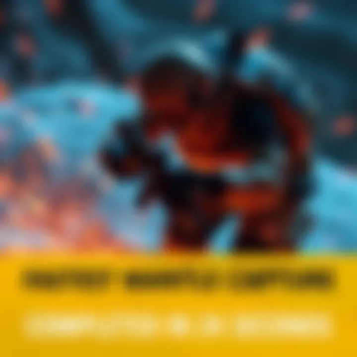 Fast mantle capture mission in action A team member successfully captures the mantle in a quick and efficient motion, showcasing skill and speed during the operation.