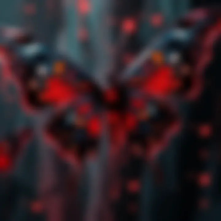 Completed thumbnail illustration for Fatal Frame 2: Crimson Butterfly, showing haunting visuals and vibrant colors.