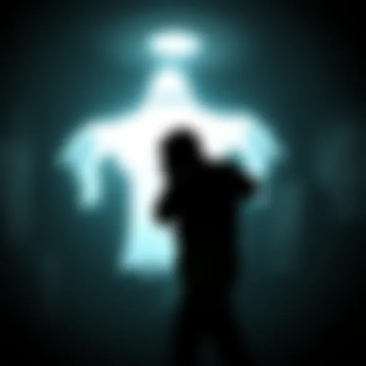 A dark room in Fatal Frame 1 showing a character encountering an eerie ghost with a camera.