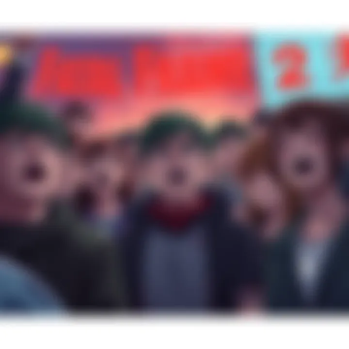 Fans reacting to the announcement of the Fatal Frame 2 remake, showing mixed emotions with some celebrating and others looking disappointed.