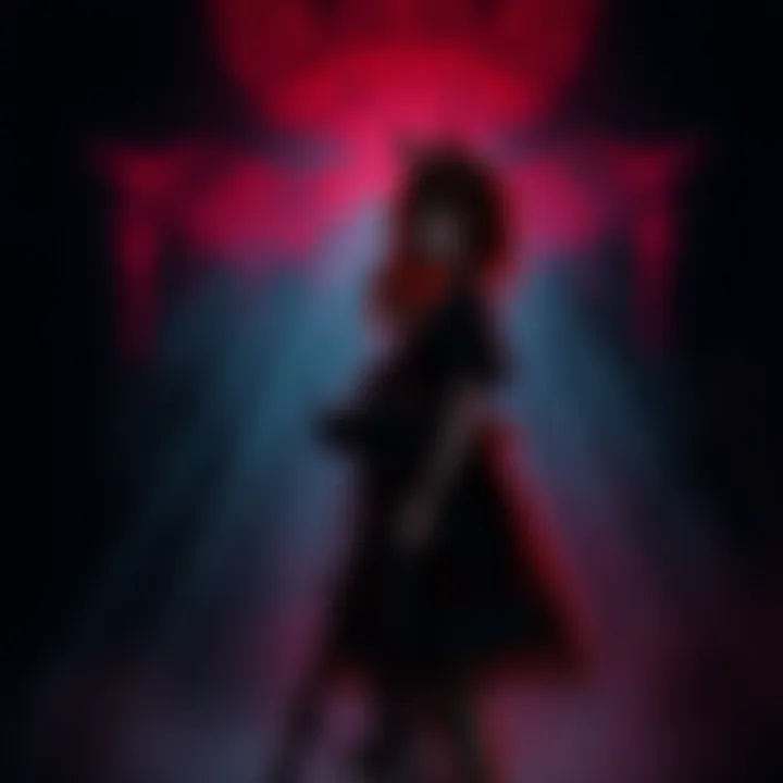 Two characters from Fatal Frame II: Crimson Butterfly Remake standing in a dark, eerie setting, with a film camera ready for use.