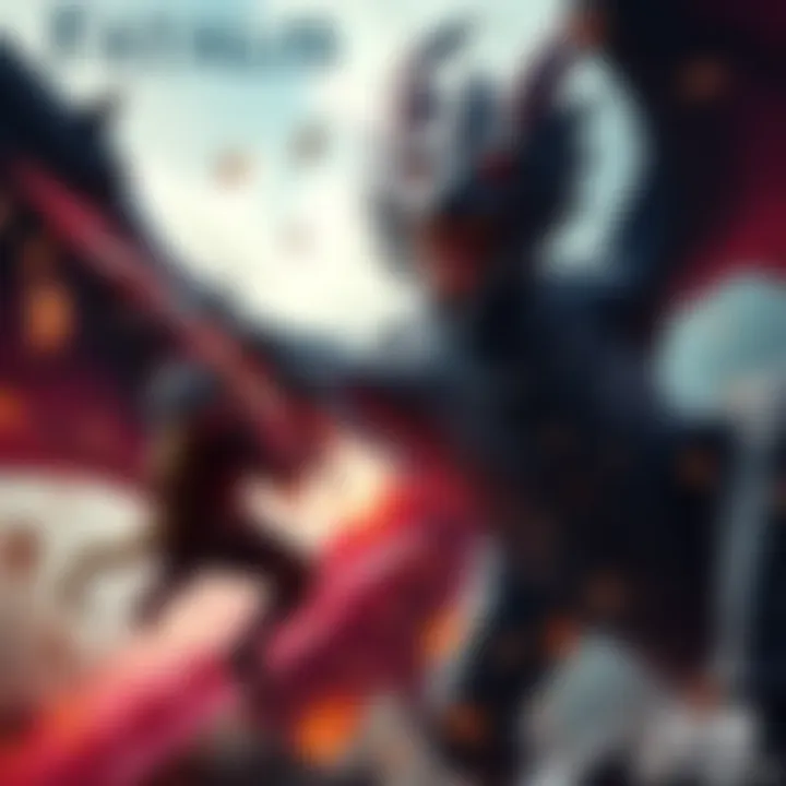 A fierce battle scene featuring a player character wielding dual blades against the powerful Fatalis dragon in Monster Hunter 2025.