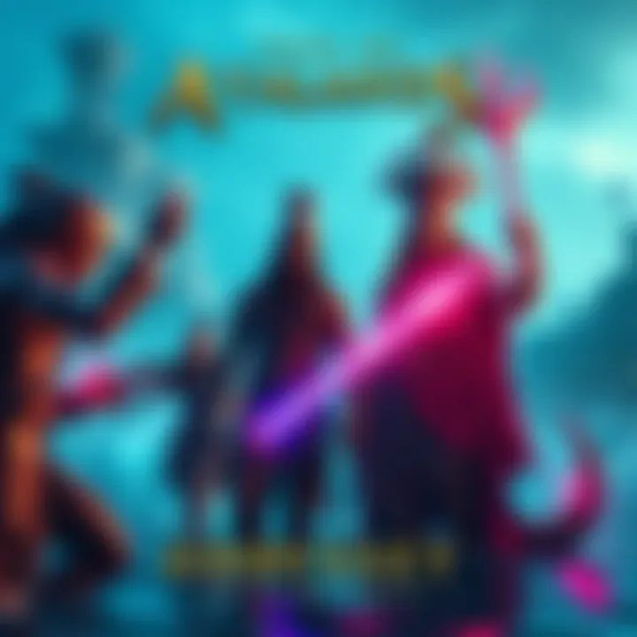 Fate of Atlantis DLC for Odyssey Players interacting with the Fate of Atlantis DLC in a vibrant game scene, showcasing action and adventure.