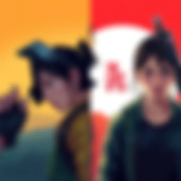 An illustration comparing the father-daughter teams from Logan and The Last of Us, showing two characters side by side, each with a strong emotional bond.