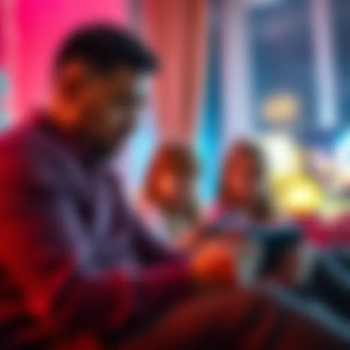 A father attempts to engage his daughters, ages 9 and 11, in Nintendo Switch 2 games while they show preference for playing Roblox and Minecraft on a tablet.