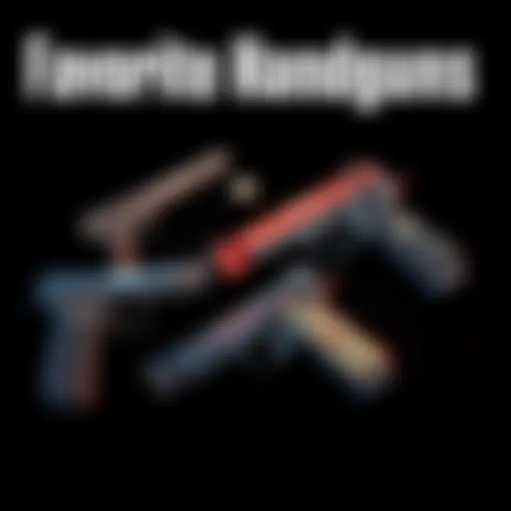 Favorite Handguns in Resident Evil A collection of popular handguns from the Resident Evil series, featuring the INOX Beretta, Killer 7, and Blacktail displayed on a dark background.