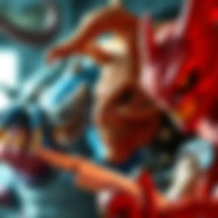 A collection of enemy photographs showcasing different creatures and characters, highlighting their unique features and expressions.