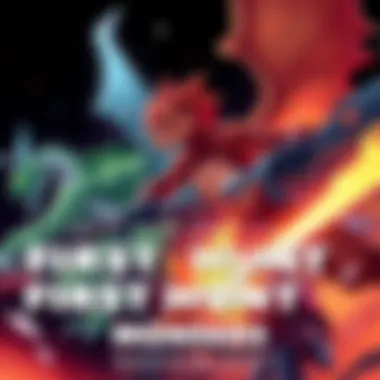 An illustration of popular first hunt monsters like Jaggi, Maccao, and Chatacabra in an action pose.