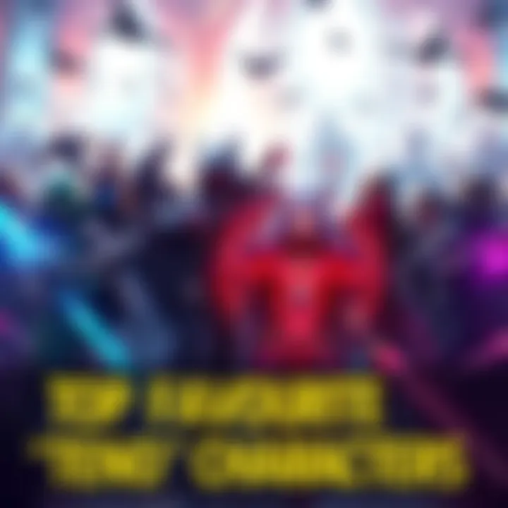 A group of Tenno characters from the game, showcasing their unique designs and abilities, gathered together in a vibrant community setting.