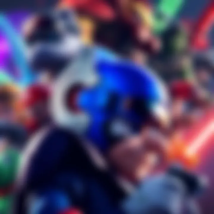 A collage of popular video game characters showcasing their unique traits and designs, reflecting their emotional impact on fans.