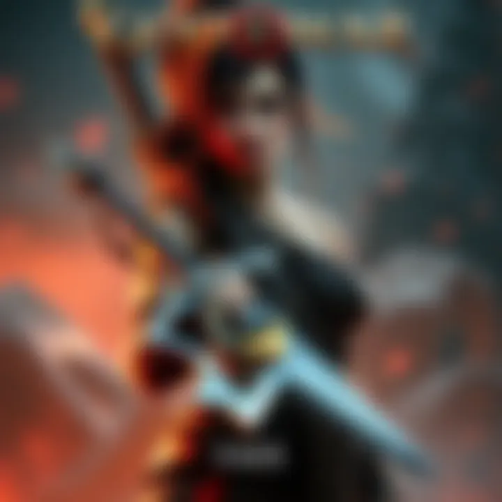 Faye standing confidently with her weapon, showcasing her strong presence as the new lead in God of War