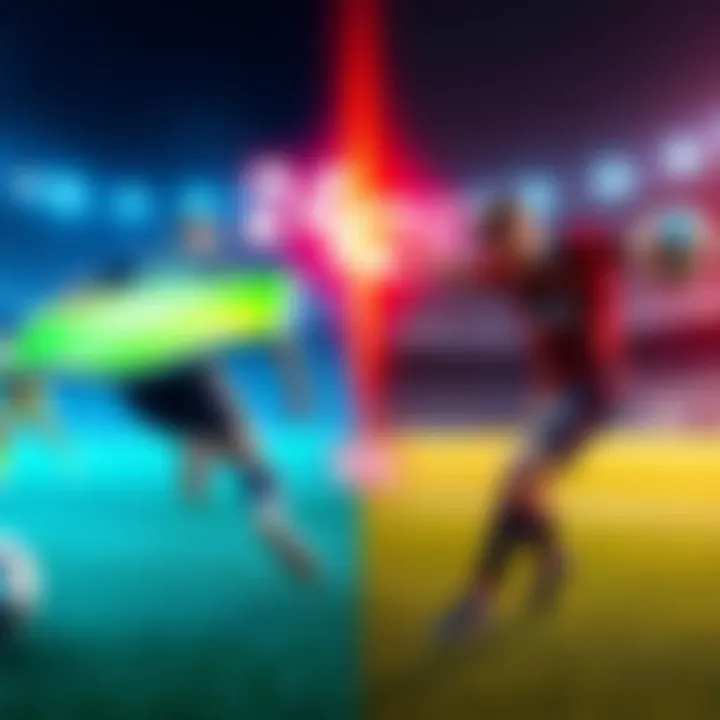 Comparison of FC 24 and FC 26 Side-by-side comparison of FC 24 and FC 26 game screens displaying features and gameplay changes