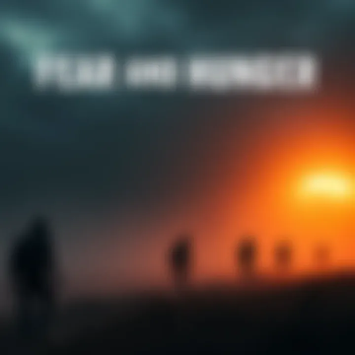 Cover art featuring a dark, eerie landscape with shadowy figures and a unique art style, capturing the game's themes.