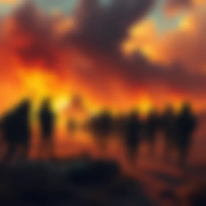 A historical scene showing federal troops on imperial land, highlighting their limited presence and connection to the region.