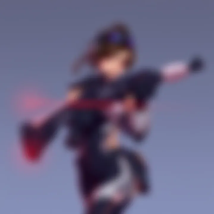 Female Sniper Concept Illustration of a female sniper with a sleek design and a distinctive drone by her side, inspired by fan art from 2016.