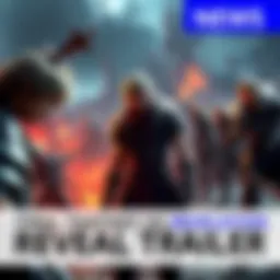 Scene from the FINAL FANTASY VII REVELATION trailer featuring characters and gameplay elements that excite fans