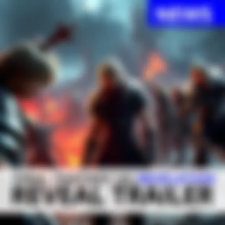 Scene from the FINAL FANTASY VII REVELATION trailer featuring characters and gameplay elements that excite fans