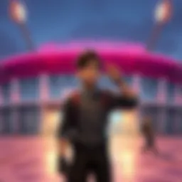 A character from Stories 2 standing confused in front of the Velocidrome after changes in combat features