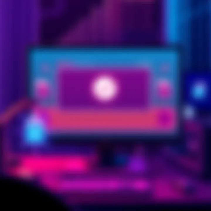 File Integrity Verification Concept An illustration showing a computer screen with a progress bar indicating file checks, and icons representing hash systems and file corruption detection.