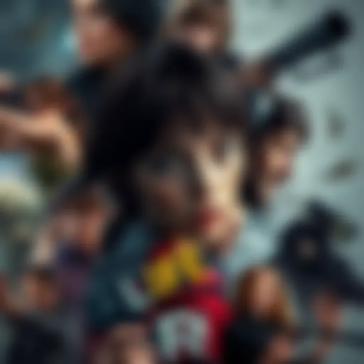 Film and Game Collage A collage of films, shows, and video games that evoke emotions and character depth, inspired by Life Is Strange.