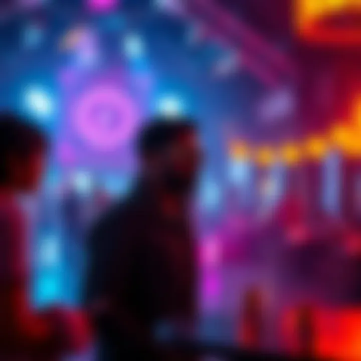 A captivating scene from a new film featuring vibrant colors and dynamic visual effects, showcasing a character in a unique setting.