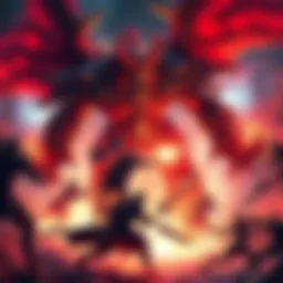 Final Boss Battle in Equilibrium A fierce battle scene against the final boss in Equilibrium, showcasing intense action and strategy.