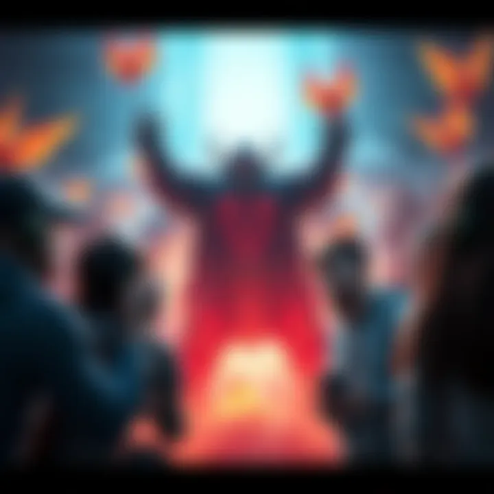 A group of gamers facing off against a final boss in an escalation mission, expressing frustration over the lack of prototype item drops.