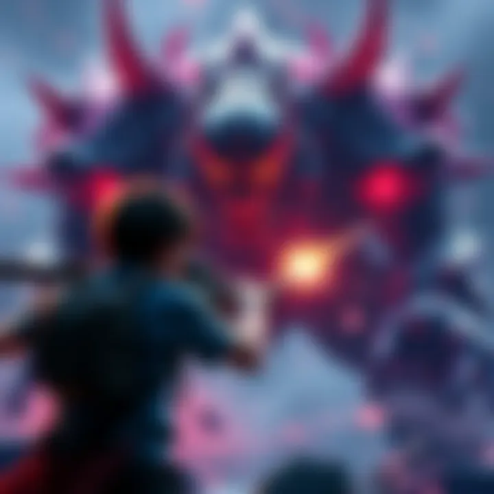 A gamer battles a tough final boss in a DLC, focusing on strategy during an intense phase 2 encounter.