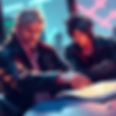 Director of Final Fantasy 7 Rebirth discussing game plans with a focused vision on a new project