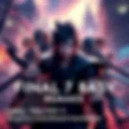 High-quality graphics from Final Fantasy 7 Remake showcasing characters and environments