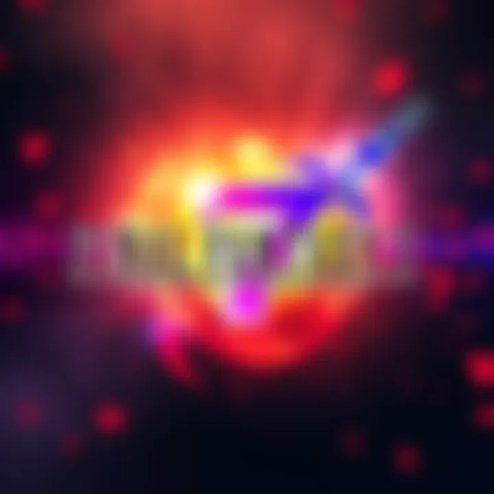 A vibrant announcement graphic featuring the Final Fantasy 7 logo with dynamic colors, highlighting excitement for the new game reveal.