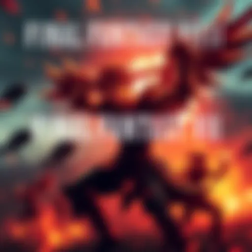 Scene from the Final Fantasy VII Revelation trailer showcasing dynamic action and vivid graphics