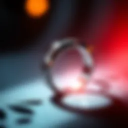 Final Look at the Ring A close-up view of a ring glimmering in soft light, symbolizing its final moments before it goes silent.