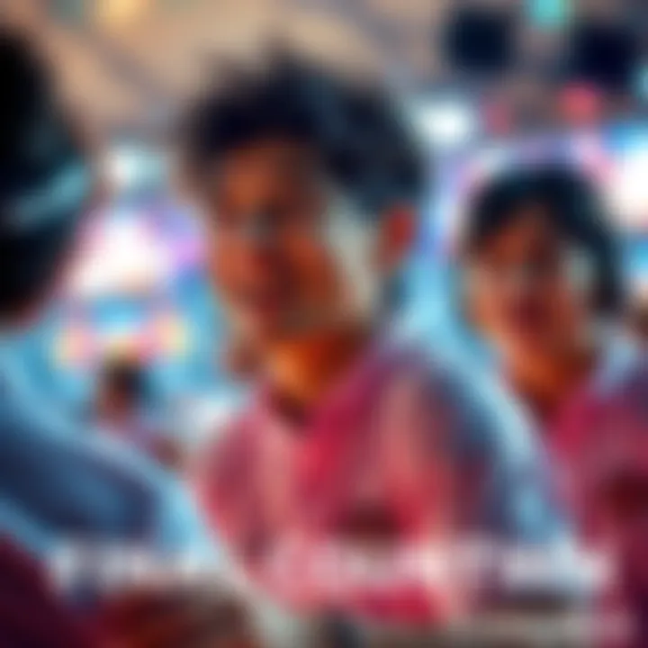 Participants prepare for the last challenge in a competition, showcasing excitement and determination