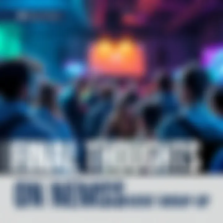 People engaging at the Nemsis event, sharing experiences and highlights