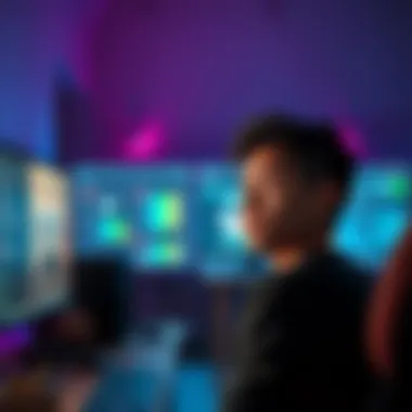 A user looking puzzled at a computer screen while searching for a game on Steam that won't appear after unhiding.