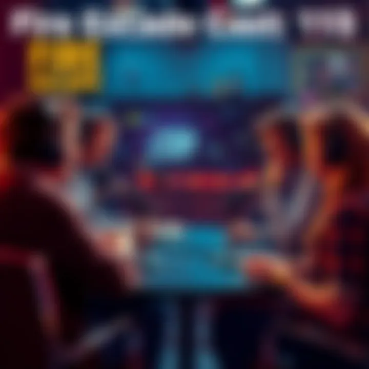 Fire Escape Cast Episode 115 A group of friends discussing engaging topics on a podcast set with microphones