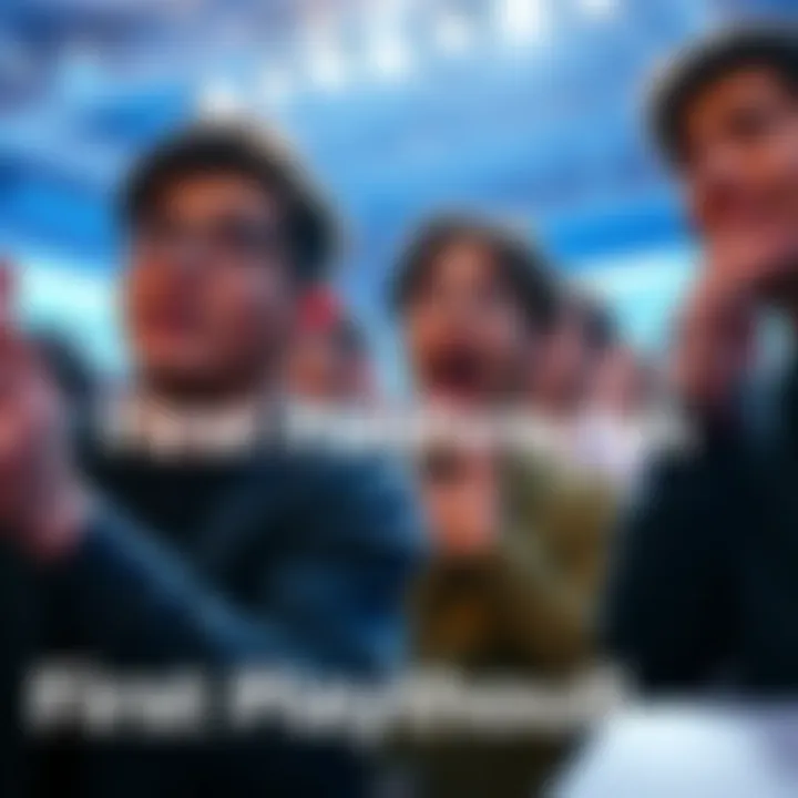 Participants reacting with surprise during the first playthrough, showing their emotions clearly.