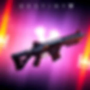 A Tier 5 weapon from Destiny displayed with a vibrant background, highlighting its features and details.