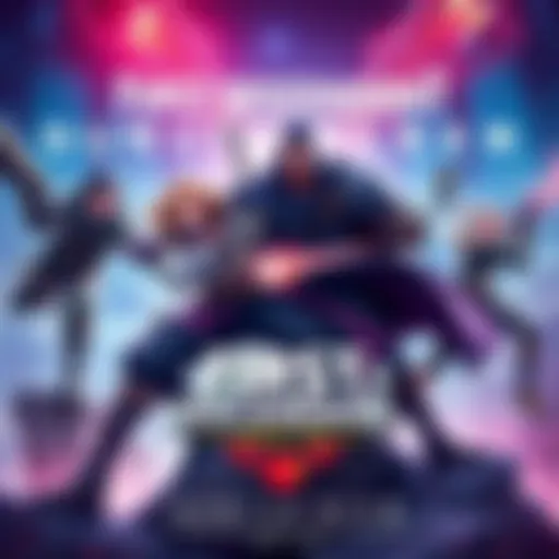 A vibrant poster featuring characters from First Descendant engaging in action-packed gameplay, showcasing teamwork and strategy