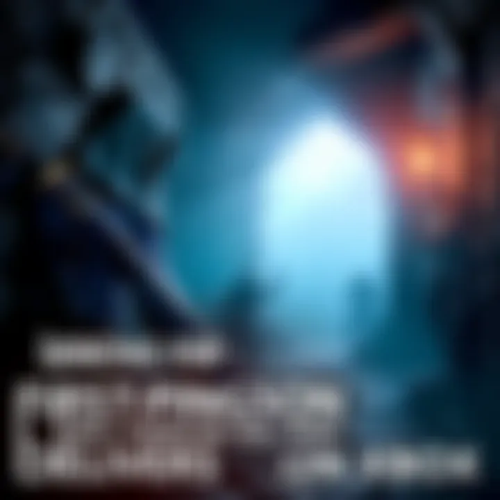 A character in a dimly lit dungeon wielding a sword, facing enemies in a hack n slash style gameplay